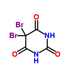 5,5-Dibromobarbituric acid structure, CAS 511-67-1