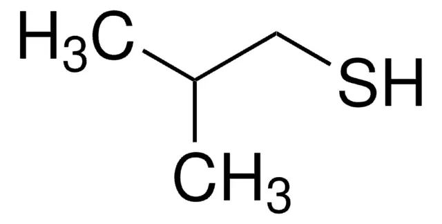 Isobutylmercaptan structure, CAS 513-44-0