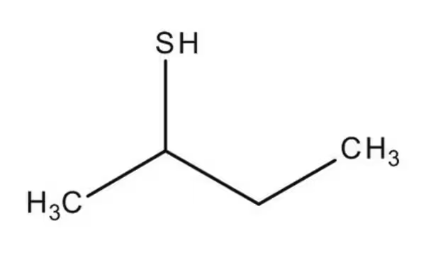 2-Butanethiol structure, CAS 513-53-1