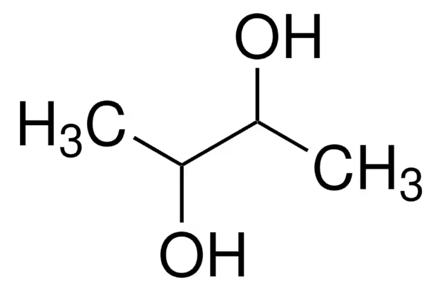 2,3-Butanediol structure, CAS 513-85-9