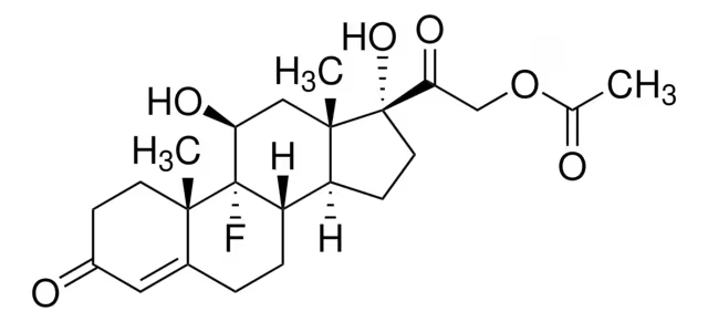 Fludrocortisone acetate structure, CAS 514-36-3