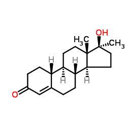 Normethisterone structure, CAS 514-61-4