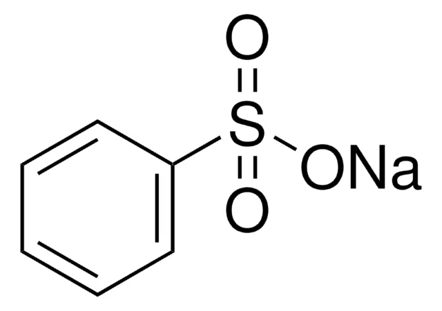 Sodium benzenesulfonate structure, CAS 515-42-4