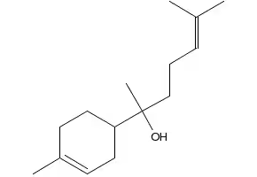alpha-Bisabolol structure, CAS 515-69-5