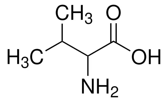 DL-Valine structure, CAS 516-06-3