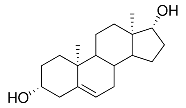 Androstenediol structure, CAS 521-17-5