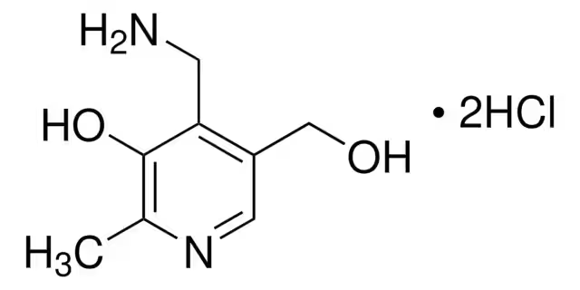 Pyridoxamine dihydrochloride structure, CAS 524-36-7