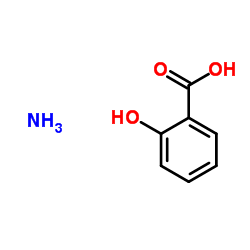 Ammonium salicylate structure, CAS 528-94-9