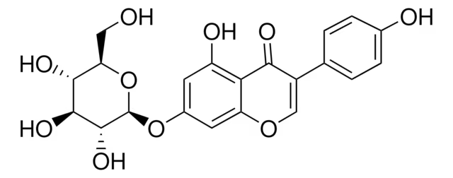 Genistin structure, CAS 529-59-9