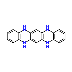 5,12-Dihydro-5,7,12,14-tetraazapentacene structure, CAS 531-47-5