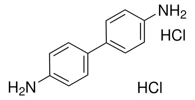 Benzidine dihydrochloride structure, CAS 531-85-1