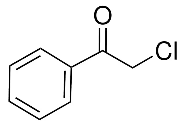 2-Chloroacetophenone structure, CAS 532-27-4
