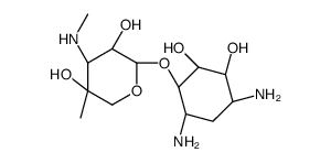 Garamine structure, CAS 49751-51-1