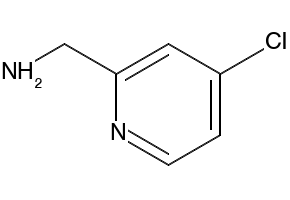 4-Chloro-2-pyridinemethanamine structure, CAS 180748-30-5