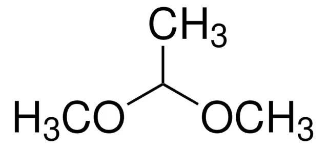 1,1-Dimethoxyethane structure, CAS 534-15-6
