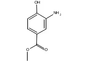 Methyl 3-amino-4-hydroxybenzoate structure, CAS 536-25-4