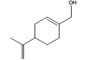 Perilla alcohol structure, CAS 536-59-4