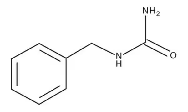 Benzylurea structure, CAS 538-32-9