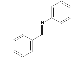 N-Benzylideneaniline structure, CAS 538-51-2