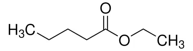 Ethyl valerate structure, CAS 539-82-2