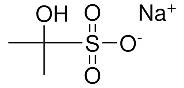 2-Hydroxy-2-propanesulfonic acid sodium salt structure, CAS 540-92-1