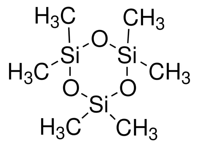 Hexamethylcyclotrisiloxane structure, CAS 541-05-9