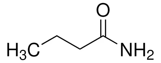 Butyramide structure, CAS 541-35-5