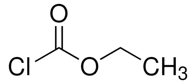 Ethyl chloroformate structure, CAS 541-41-3
