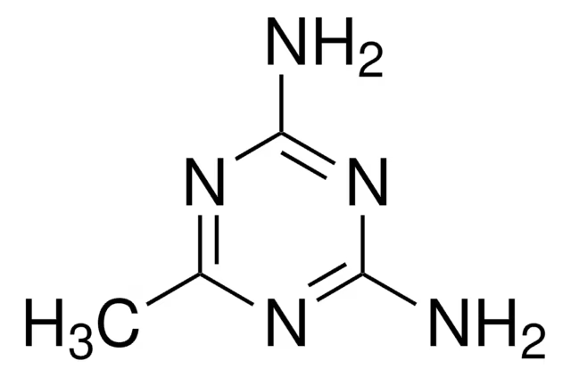 6-Methyl-1,3,5-triazine-2,4-diamine structure, CAS 542-02-9