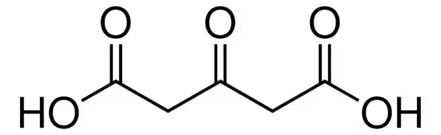 1,3-Acetonedicarboxylic acid structure, CAS 542-05-2