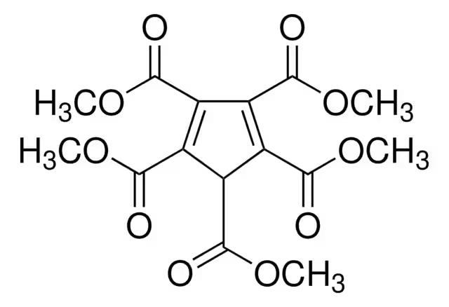 Cyclopentadiene structure, CAS 542-92-7