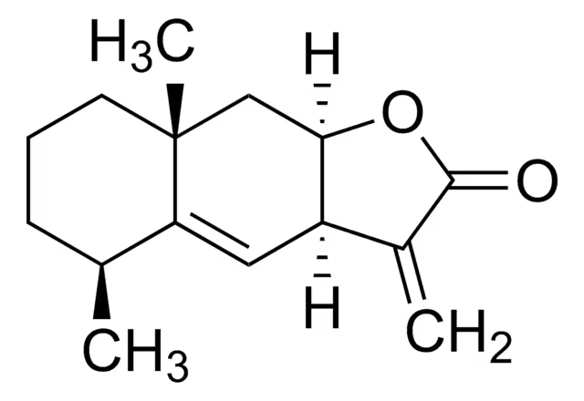 Alantolactone structure, CAS 546-43-0