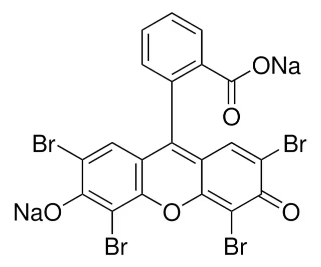 Acid Red 87 structure, CAS 548-26-5