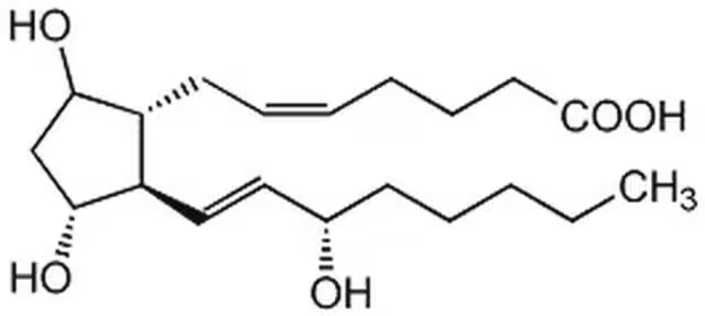 Prostaglandin F2a structure, CAS 551-11-1