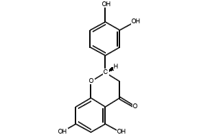 Eriodictyol structure, CAS 552-58-9