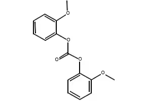 Guaiacol carbonate structure, CAS 553-17-3