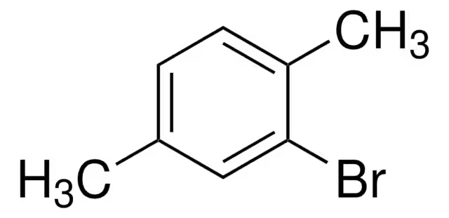 2,5-Dimethylbromobenzene structure, CAS 553-94-6