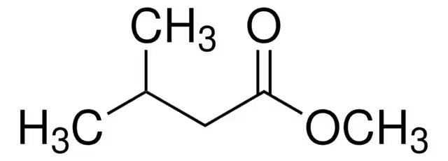 Methyl isovalerate structure, CAS 556-24-1