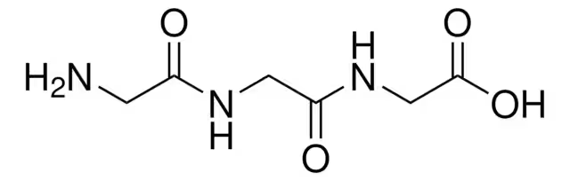 Glycyl-glycyl-glycine structure, CAS 556-33-2