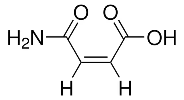 Maleamic acid structure, CAS 557-24-4