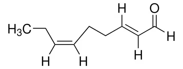 trans,cis-2,6-Nonadienal structure, CAS 557-48-2