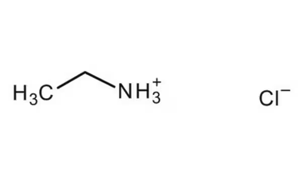 Ethylamine hydrochloride structure, CAS 557-66-4