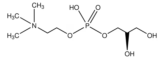 Choline glycerophosphate structure, CAS 563-23-5