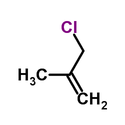 3-Chloro-2-methylpropene structure, CAS 563-47-3