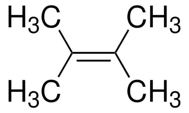 2,3-Dimethyl-2-butene structure, CAS 563-79-1