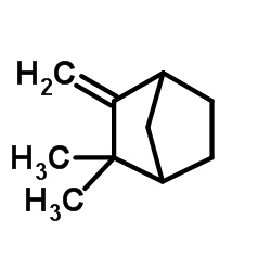 Comphene structure, CAS 565-00-4