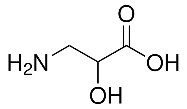 DL-Isoserine structure, CAS 565-71-9