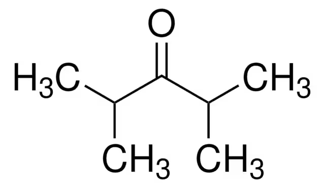 2,4-Dimethyl-3-pentanone structure, CAS 565-80-0