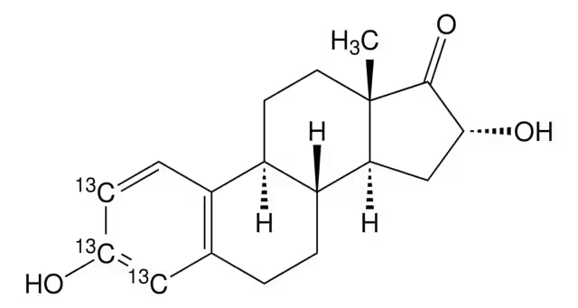 16alpha-Hydroxyestrone structure, CAS 566-76-7
