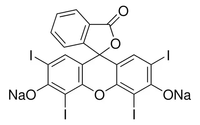 Acid Red 51 structure, CAS 568-63-8